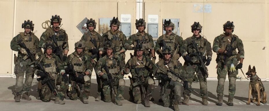 Neal Ellsworth with his MARSOC team. (Image Credit: MARSOC)